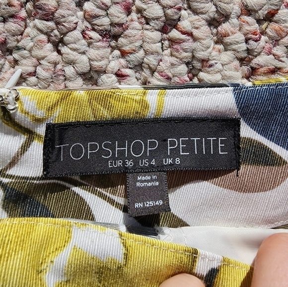Topshop Petite skort size 4 - Picture 2 of 3